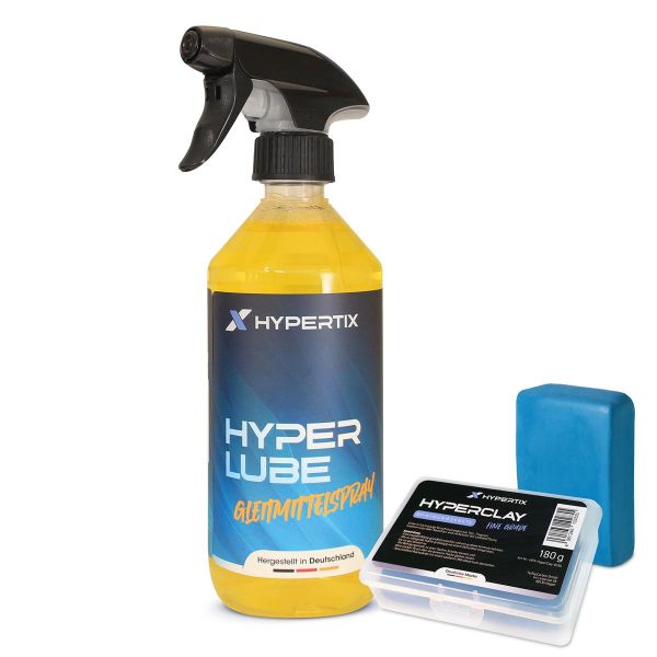 HyperClay & HyperLube — Produktfoto (Reinigung & Pflege)