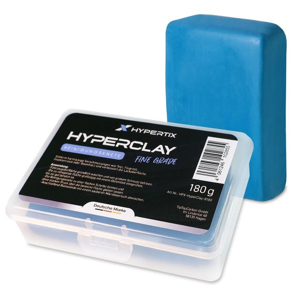 HyperClay Reinigungsknete Fine Grade 180g Blau — Produktfoto (Reinigung & Pflege)
