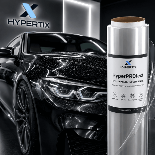 HyperPROtect TPU Lackschutzfolie Glanz — Produktfoto (TPU Lackschutzfolien)