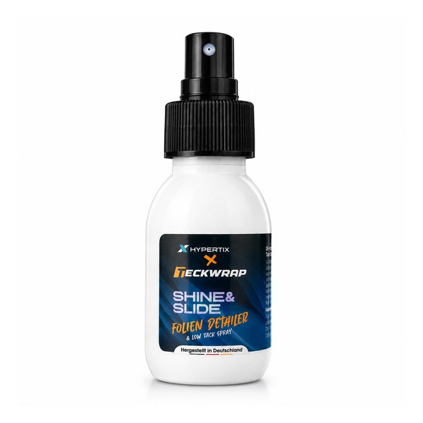 Shine & Slide 100 ml Sprühflasche — kompakte Ausführung des Folien-Detailers